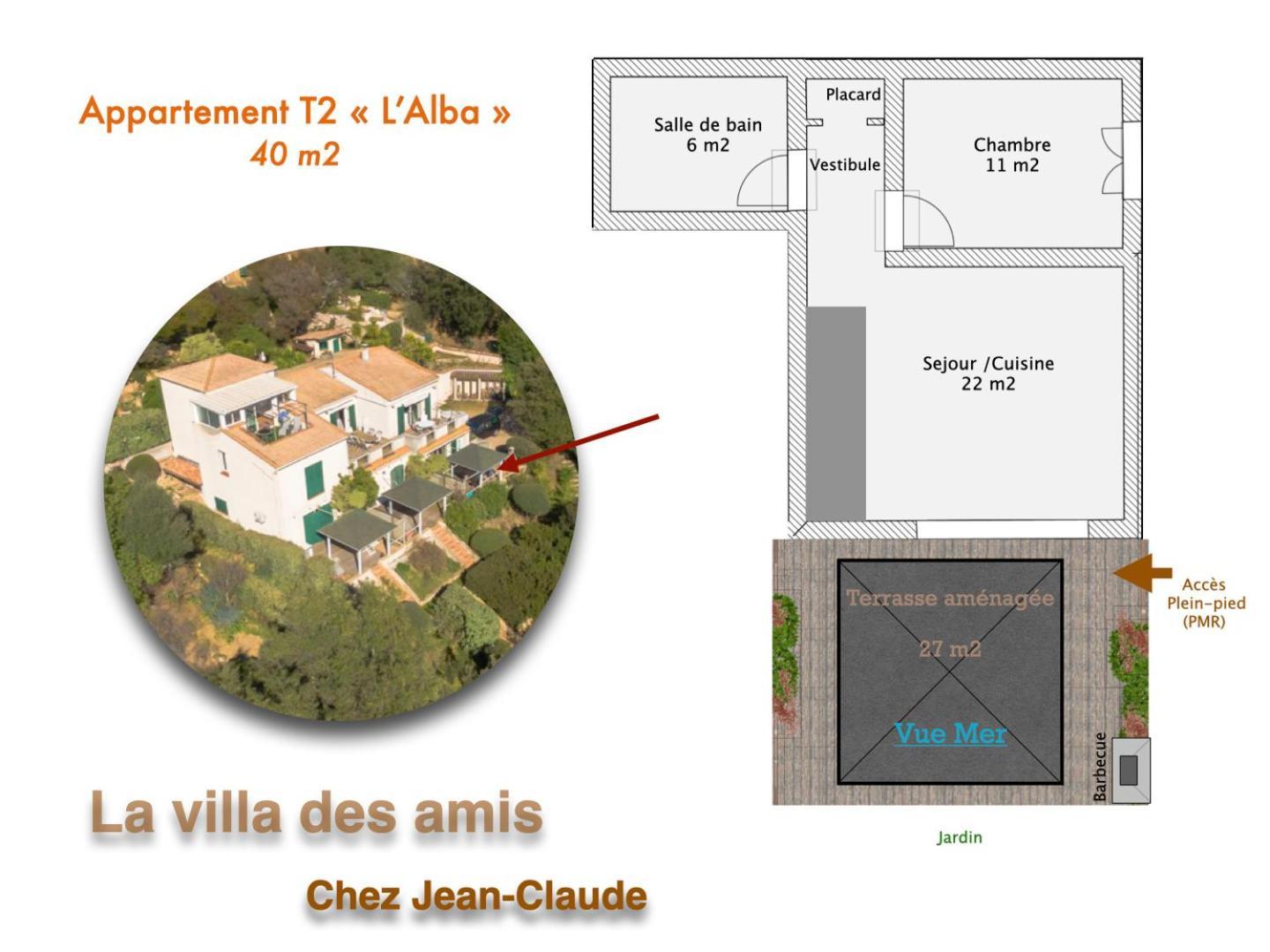 Chez Jean Claude La Villa Des Amis Olmeto  Exterior photo